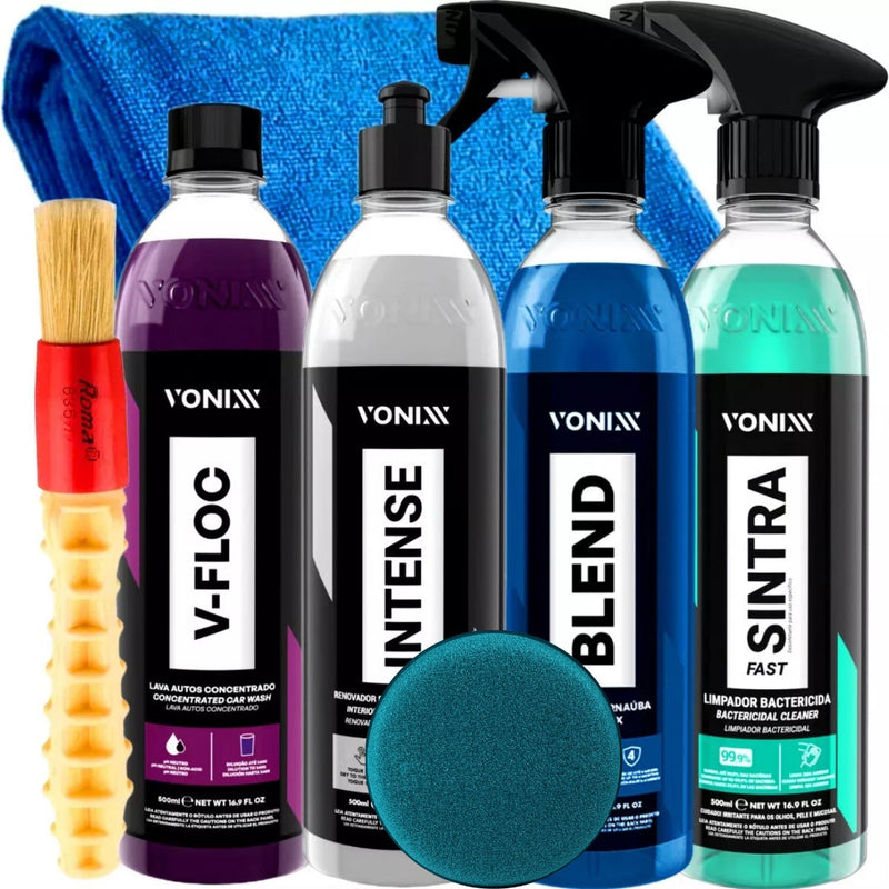 Kit Lavagem Automotiva V-floc Blend Sintra Intense Vonixx